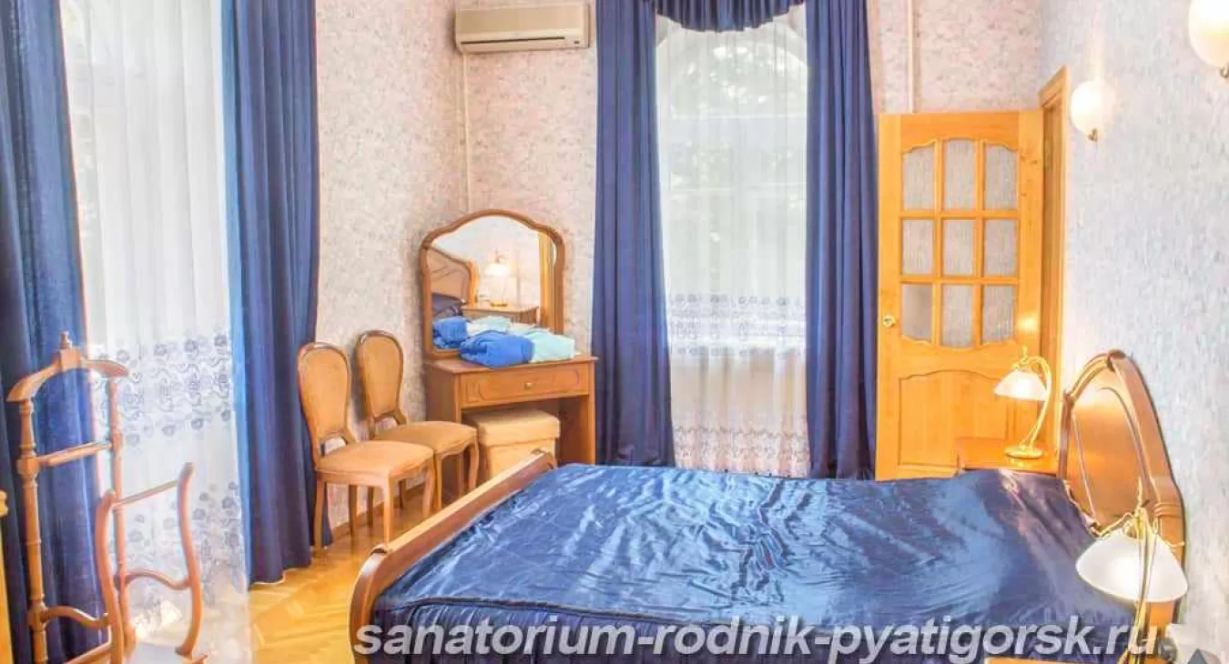 Санаторий Родник Пятигорск Корпус В. Люкс 2 местный 3 комнатный