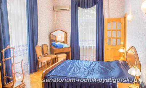 Санаторий Родник Пятигорск Корпус В. Люкс 2 местный 3 комнатный